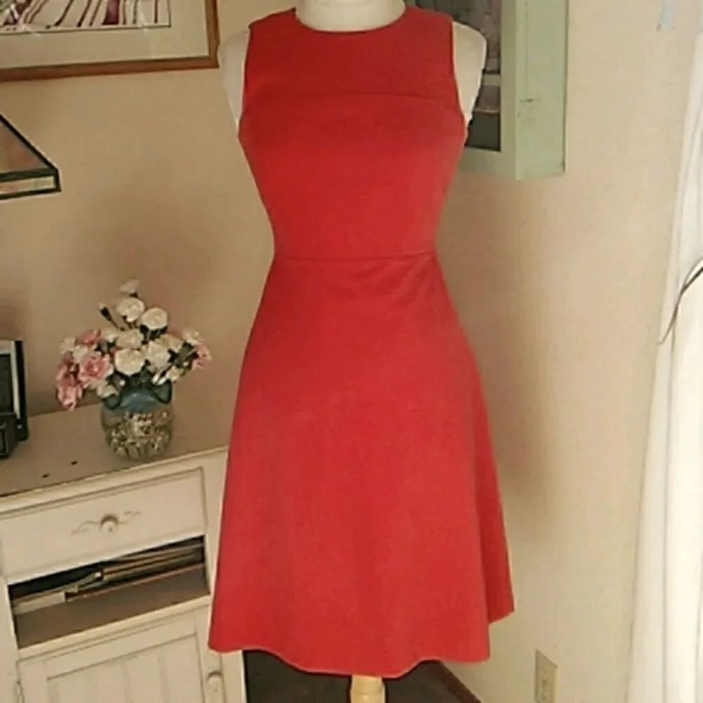 Classiques Entier Tangerine Fit and Flare Dress